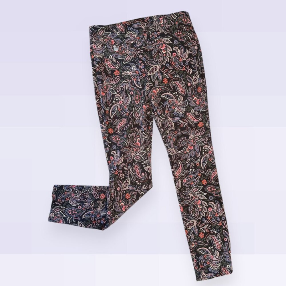 Preswick & Moore pull on floral Millennium pants